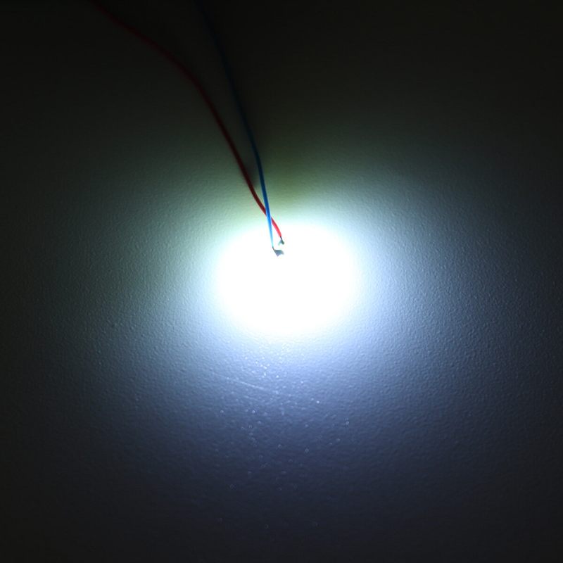 10pcs 30cm 0805/1206/0603/0402 Prethodno Zalemljena Mikro Led Svjetiljka S Otporom Za Pješčani Stolni Model 12v