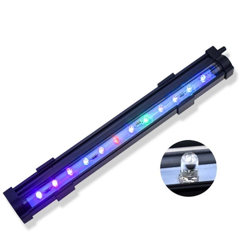 15 cm/25.5 cm/35.5 cm/45.5 cm/55.5 cm Vodootporna Led Rasvjeta Za Akvarij Rgb Svjetla Za Višebojna Potopna Svjetiljka