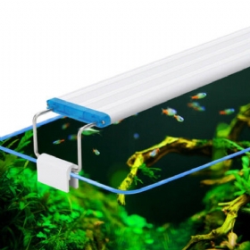 18-48cm Fish Tank Lampa Akvarijska Led Rasvjeta S Produljivim Nosačima Bijele I Plave Led Diode Odgovara Za Akvarij