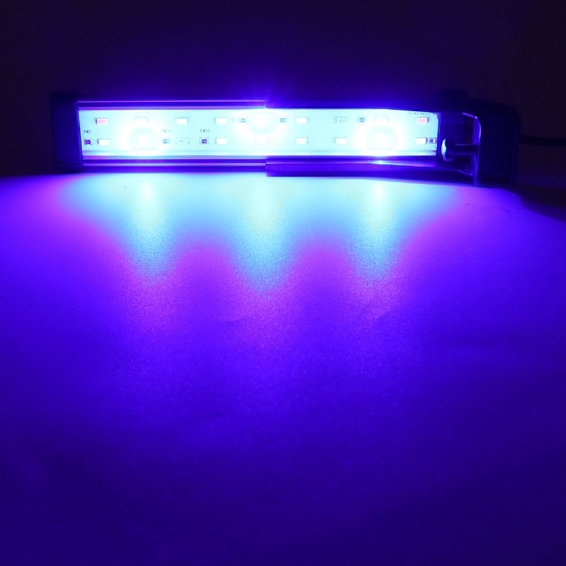 22cm 18led Rgb Svjetiljka Za Akvarijske Ribice Dvostruka Drenažna Vodena Jakog Svjetla