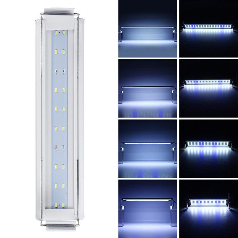 3/5/7/9 W Fish Tank Light 220v Led Štedno Plavo+bijelo Svjetlo Linijski Prekidač