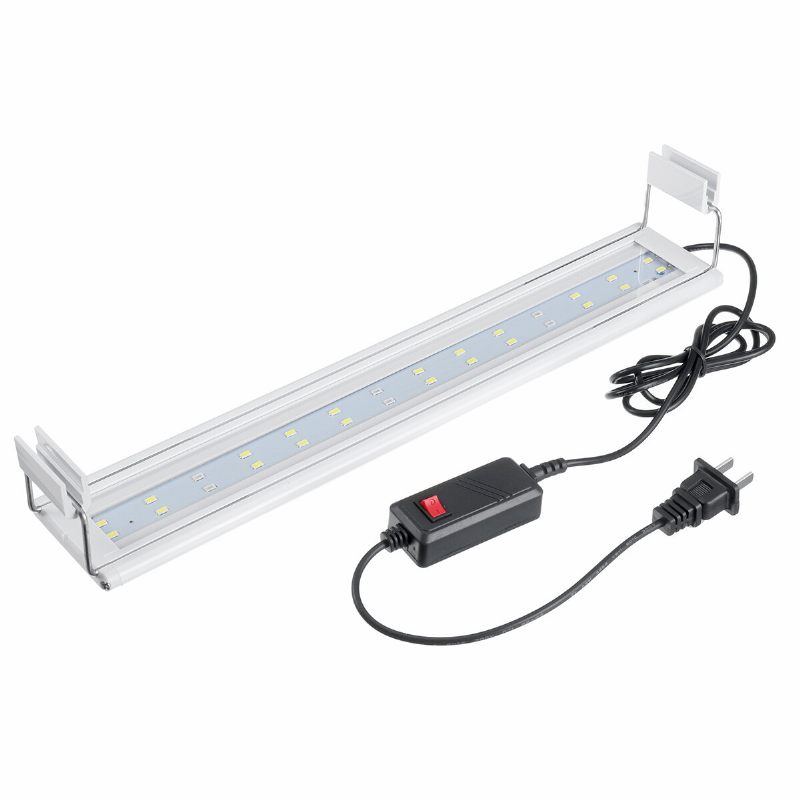 3/5/7/9w 220v Američka Utičnica Fish Tank Lampa Led Štedna Energija Plavo+bijelo Svjetlo Linijski Prekidač