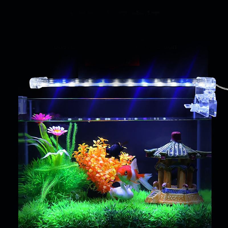 3/6/9/12w Led Svjetiljka Za Akvarijske Kopče Fish Tank Dekor Svjetiljke Za Vodene Biljke 110-240 V