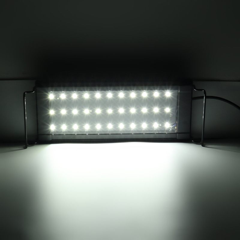 30/40/60/90cm Led Svjetiljka Za Akvarijske Ribice Bezstupanjskog Prigušivanja Smd2835 Lampa Za Vodenu Travu Ac100-240v