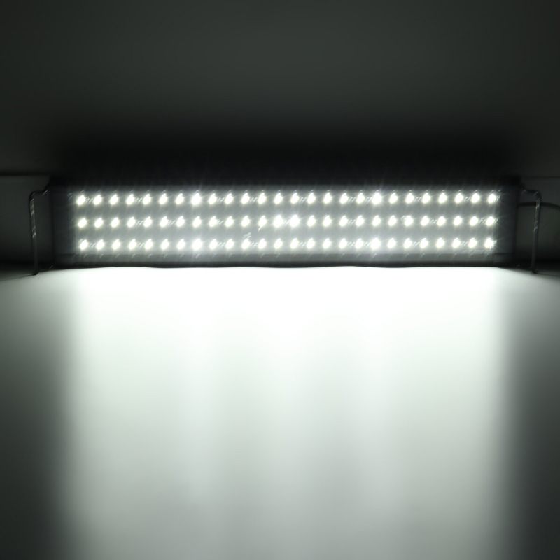 30/40/60/90cm Led Svjetiljka Za Akvarijske Ribice Bezstupanjskog Prigušivanja Smd2835 Lampa Za Vodenu Travu Ac100-240v