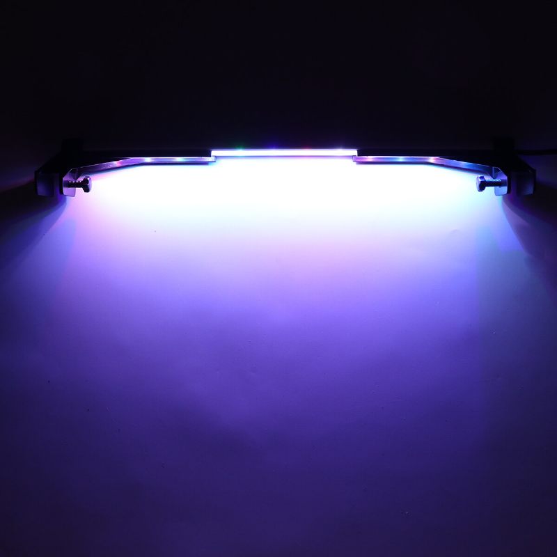 32cm 24led Rgb Svjetiljka Za Akvarijske Ribice 2 Načina Rada Dvostruka Za Odvod Vode I Trave