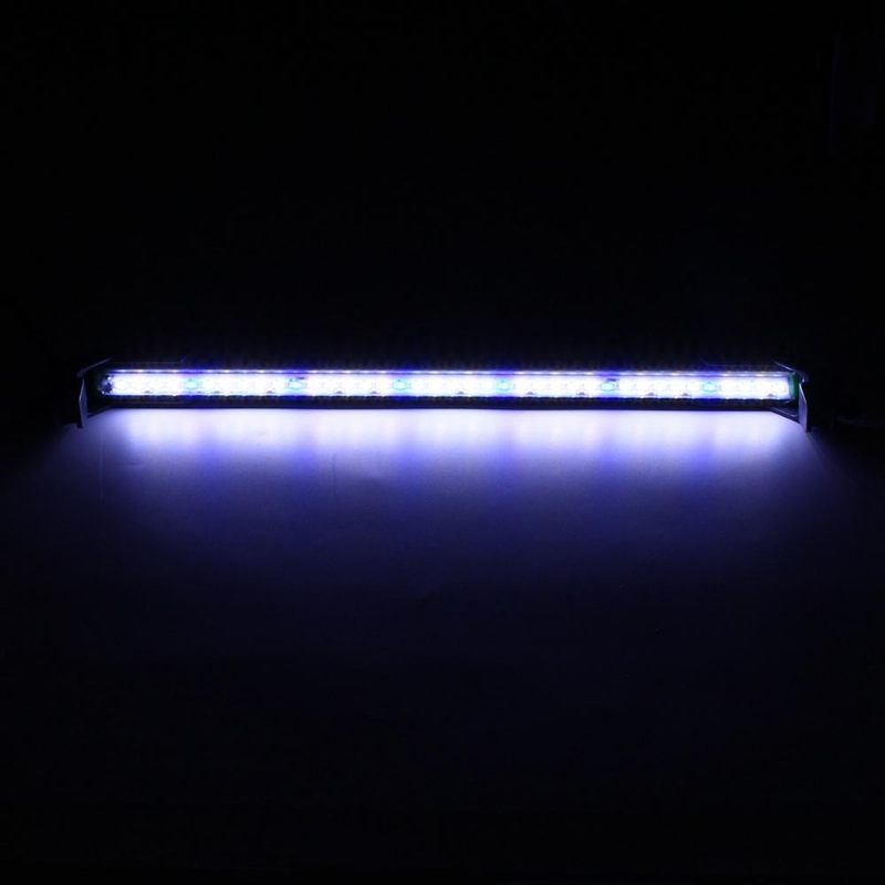 40cm 39 Led Fish Tank Aquarium Light Bijelo Plava Svjetiljka S Kopčom Na Vodootpornoj Traci Ac110-240v