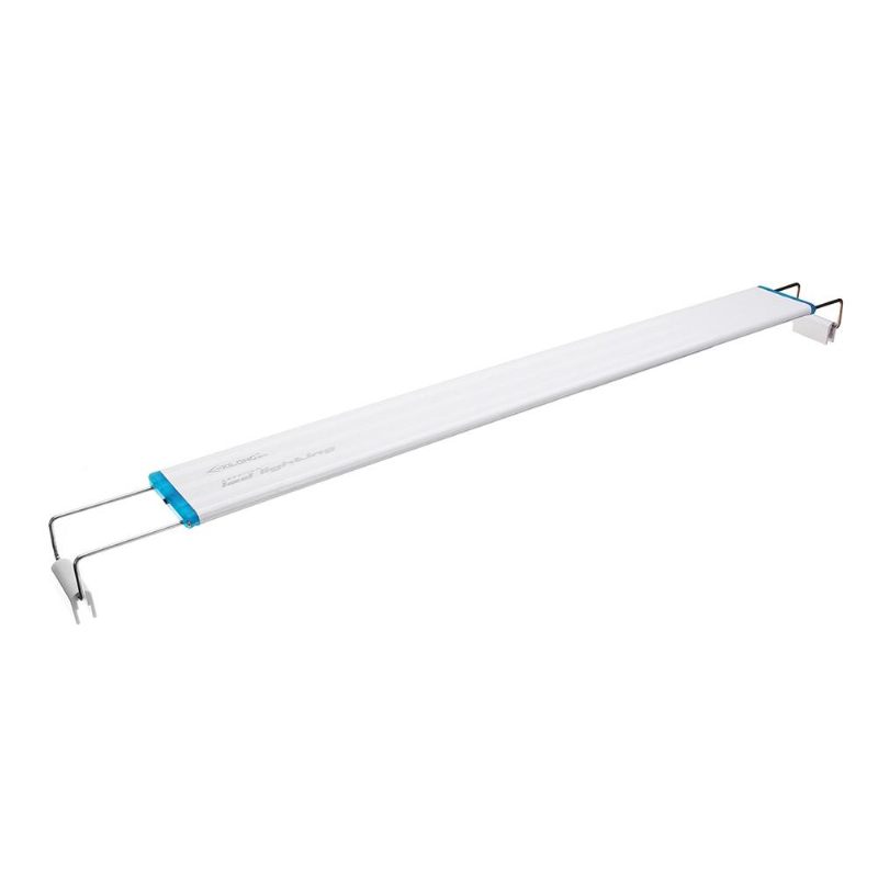 48.5cm Aluminijsko Podesivo Led Svjetlo Za Akvarij Fish Tank Panel Lamp Plava+bijela Ac220v