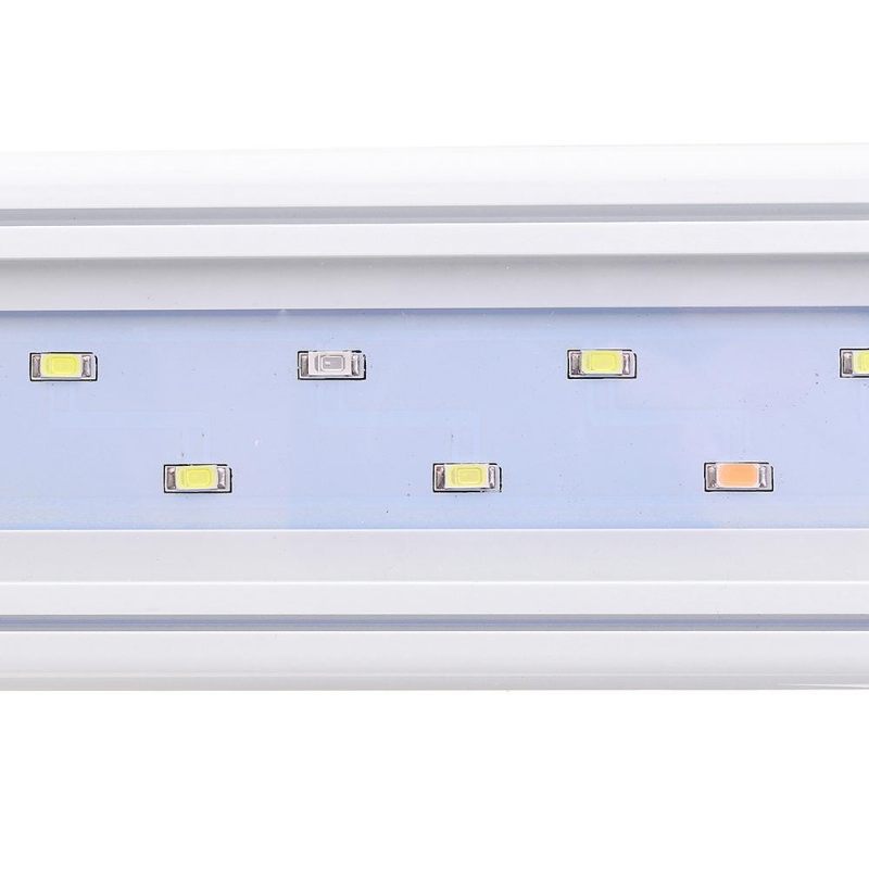 48.5cm Aluminijsko Podesivo Led Svjetlo Za Akvarij Fish Tank Panel Lamp Plava+bijela Ac220v
