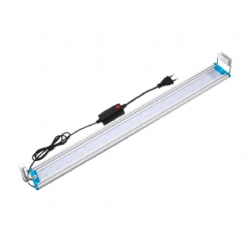 48.5cm Aluminijsko Podesivo Led Svjetlo Za Akvarij Fish Tank Panel Lamp Plava+bijela Ac220v