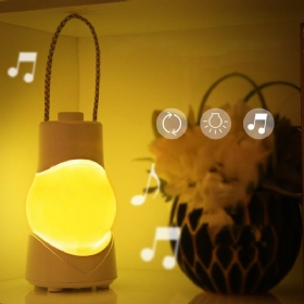 Creative Music Oortable Noćna Svjetiljka Smart Switch Punjiva Decorate Light