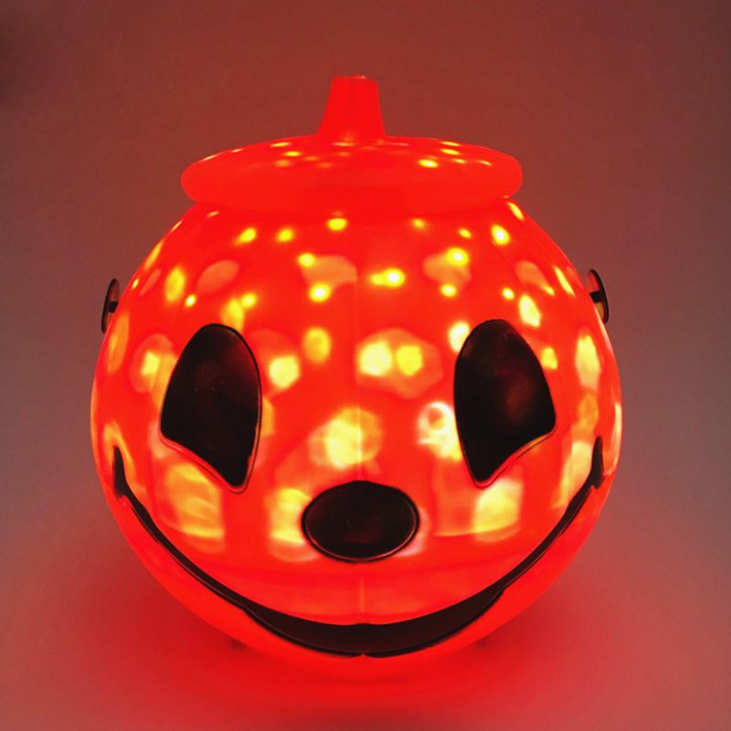 Halloween Led Rotate Viseći Pumpkin Lantern Night Light Festival Poklon Dječji Home Party Decor