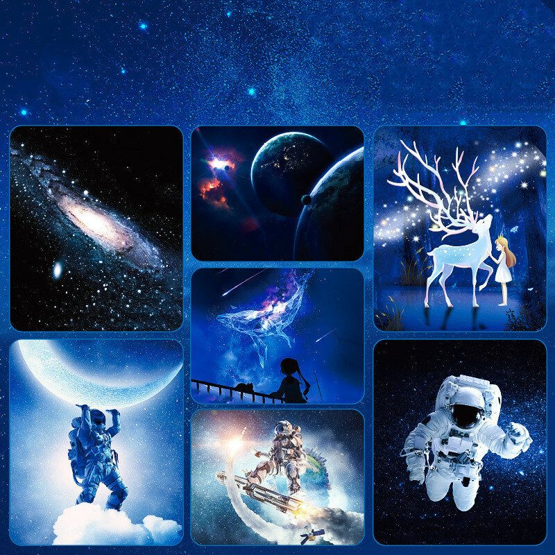 Hd Cosmic Galaxy Projekcijsko Svjetlo 32 Scene White Moise Za Pomoć Pri Spavanju Daljinski Upravljač Rođendanski Dar