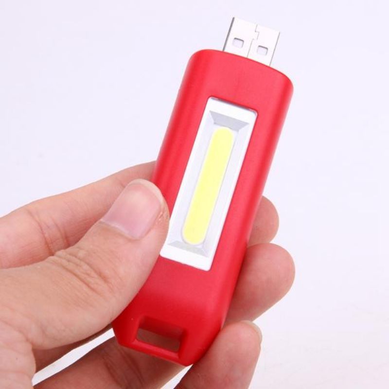 Mini 0.5 W Usb Punjiva Cob Led Svjetiljka Za Ključeve Džepna