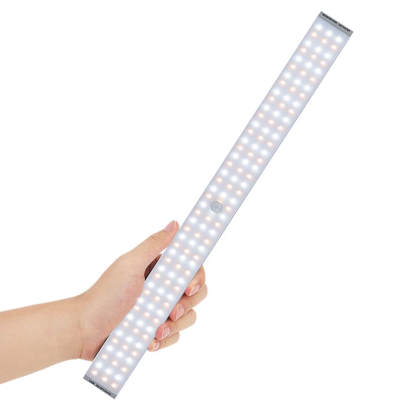 Outerdo 132led 40 cm Rasvjeta Za Kabinet 3 Temperature Boje Bezstupanjsko Noćno Svjetlo Nježna Za Njegu Očiju