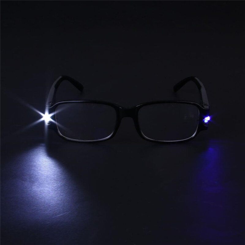 Višenamjenske Naočale Za Čitanje Led Muške Ženske Uniseks S Dioptrijskim Povećalom Svjetleće Noćne Za Dalekovidnost
