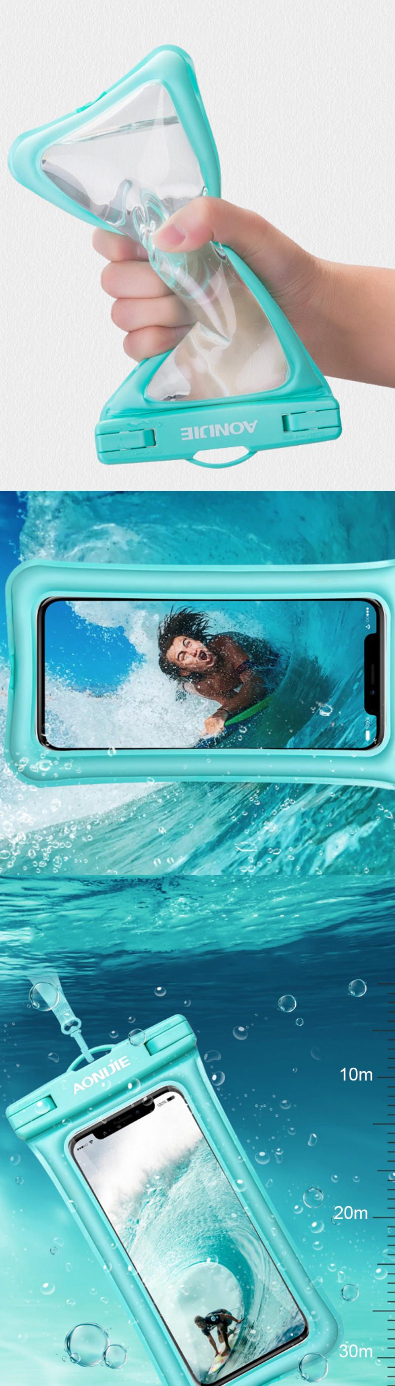 Aonijie E4104 Vodootporna Telefonska Torba S Ekranom Osjetljivim Na Dodir 30m Pod Vodom Za Iphone Huawei Samsung