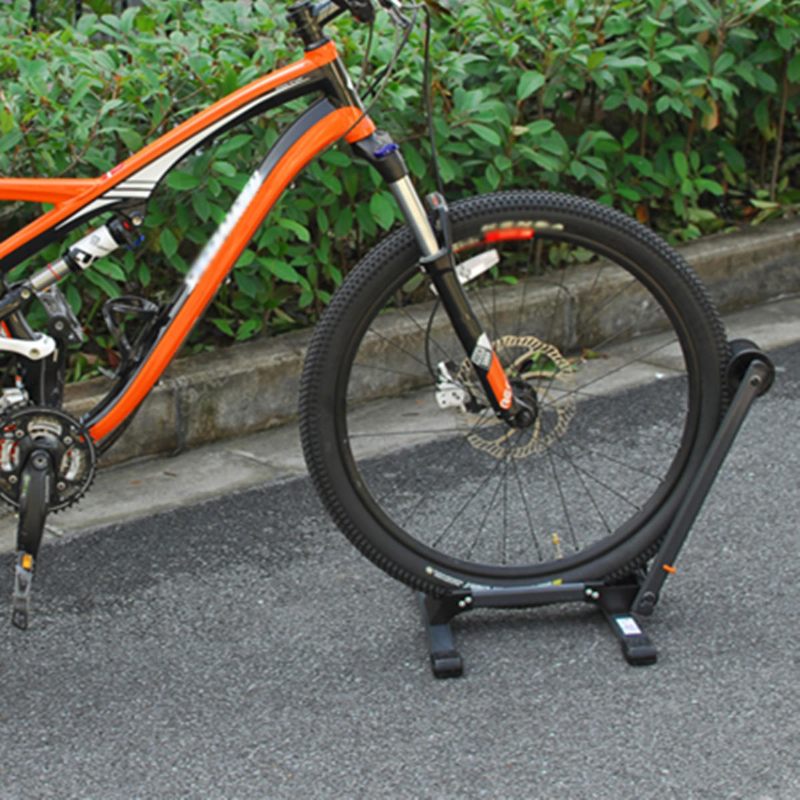 Bikight L Tip Sklopivi Podni Stalak Za Bicikl Podesivi Za Parkiranje Spremište Za Bicikle
