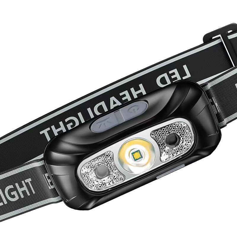 Bikight Mini Usb Punjiva Xpg+ 2 Led Prednja Svjetla Senzor Svjetiljka Baterijska Za Kampiranje Vanjsko Svjetlo Za Ribolov Prijenosna