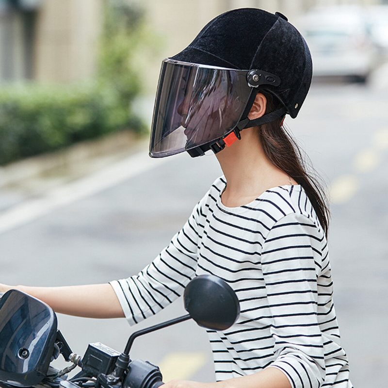 Bikight Prozračna Kaciga Za Vožnju S Lećama Motociklističke Biciklističke Naočale Štitnik Za Vjetrobransko Staklo Podesiva Biciklistička Za Na Otvorenom