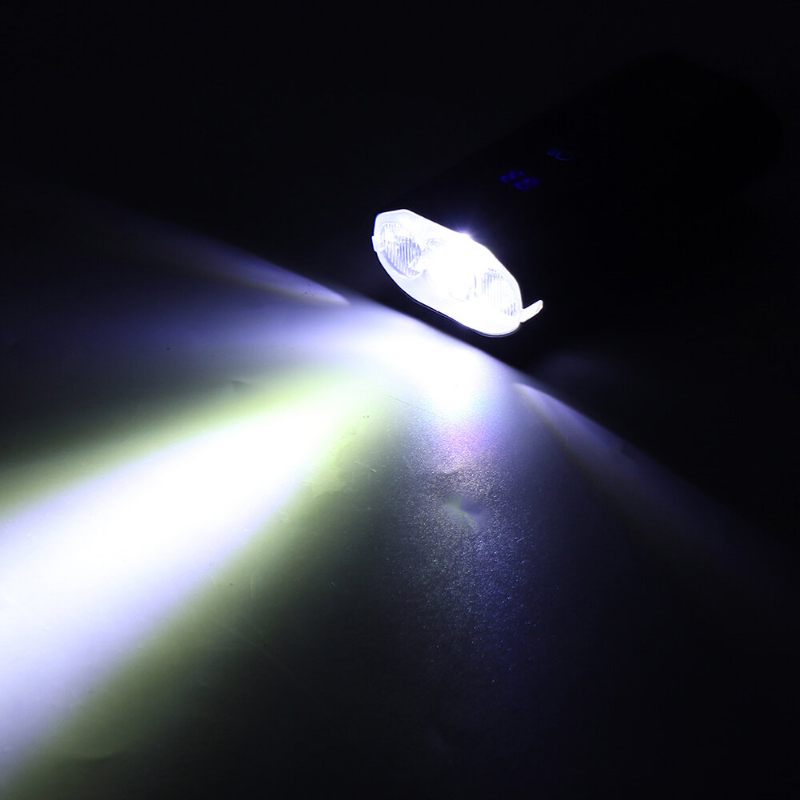 Bl03 Xpg Led 1200lm Prednje Svjetlo Za Bicikl + 4 Moda Usb Stražnje 6000mah Power Bank Velikog Kapaciteta Dual Distance Beam Za Usb Punjiva Led Svjetiljka Za Upravljač Bicikla Za Električni Skuter