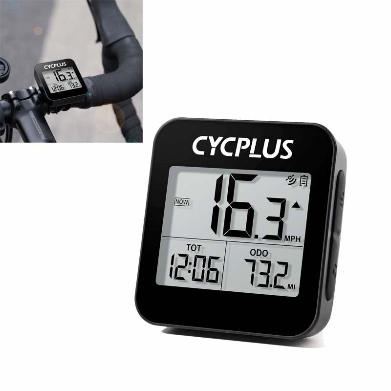 Cycplus G1 Verzija Za Nadogradnju Biciklističko Računalo Gps Bežična Vodootporna Pametna Štoperica Brzinomjer Odometar Dodaci Za Cikloračunalo Za Mtb Cestovni Ciklus