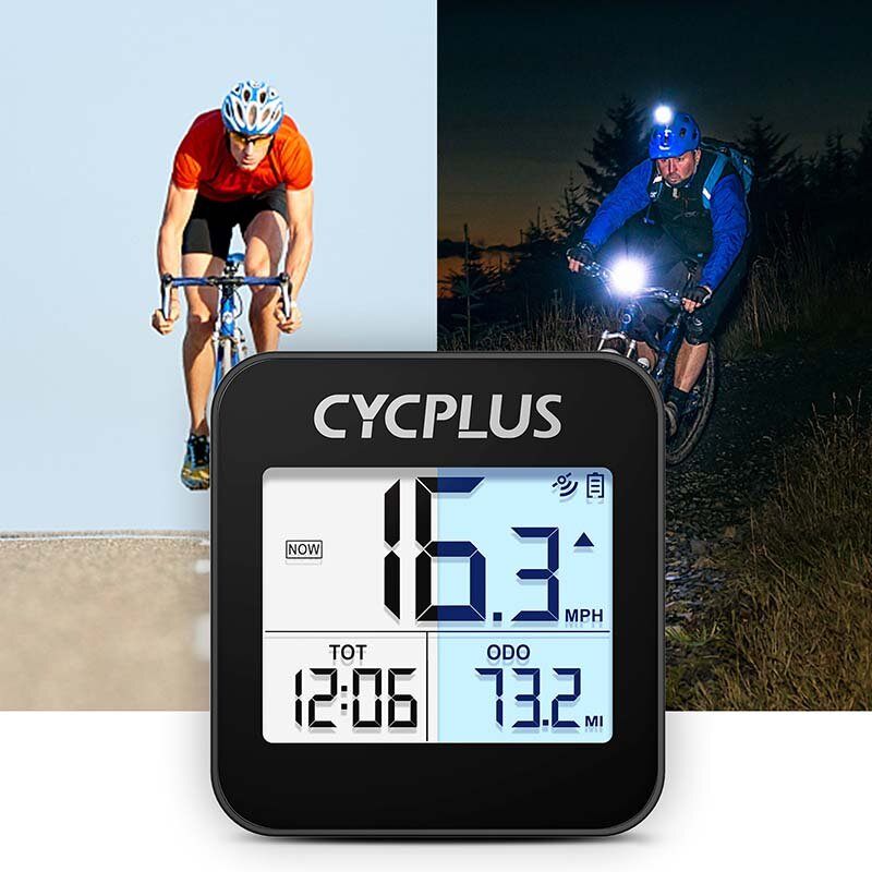 Cycplus G1 Verzija Za Nadogradnju Biciklističko Računalo Gps Bežična Vodootporna Pametna Štoperica Brzinomjer Odometar Dodaci Za Cikloračunalo Za Mtb Cestovni Ciklus