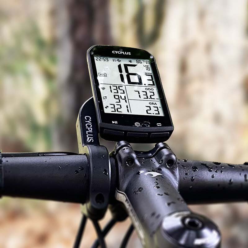 Cycplus M1 Gps Računalo Za Bicikle Bežično S Bluetooth 4.0 Ant+ Biciklistički Brzinomjer Vodootporni Lcd Pozadinsko Osvjetljenje Brojač Kilometara Štoperica Dodaci Za Za Mtb Cestovni Bicikl/gradski Bicikl