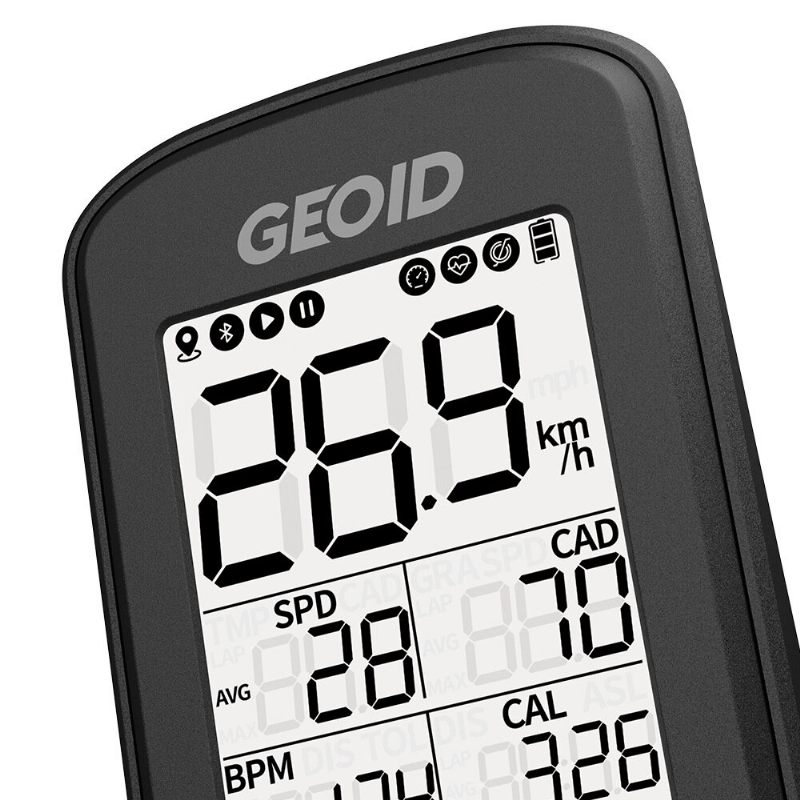 Geoid Cc400 Biciklističko Računalo Ant+ Gps Bluetooth Smart Bežična Štoperica Brzinomjer Odometar Vodootporni Cikloračunarski Dodaci Za Mtb Cestovni Ciklus