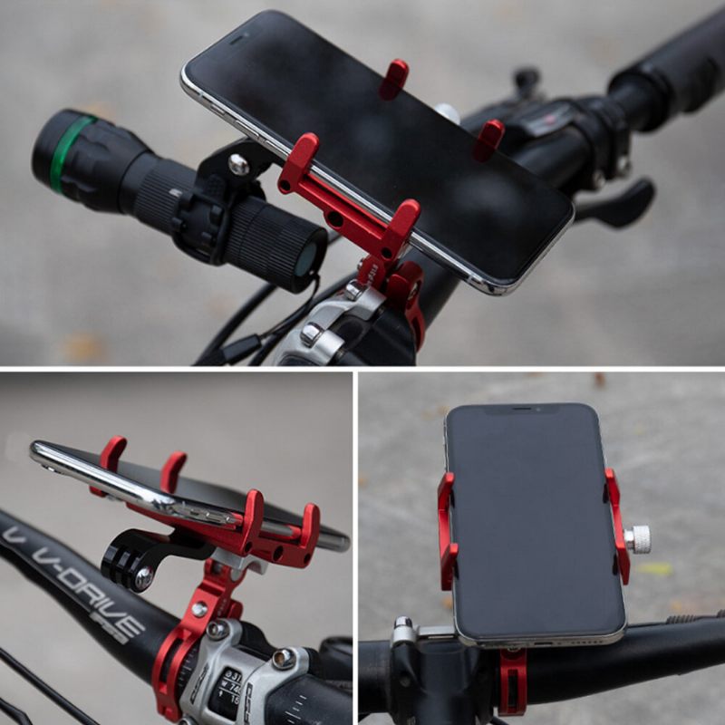 Gub G-89 60-100 mm Držač Telefona Za Bicikl Aluminijska Legura Rotacija 270° Nosač Za Motocikl Biciklizam