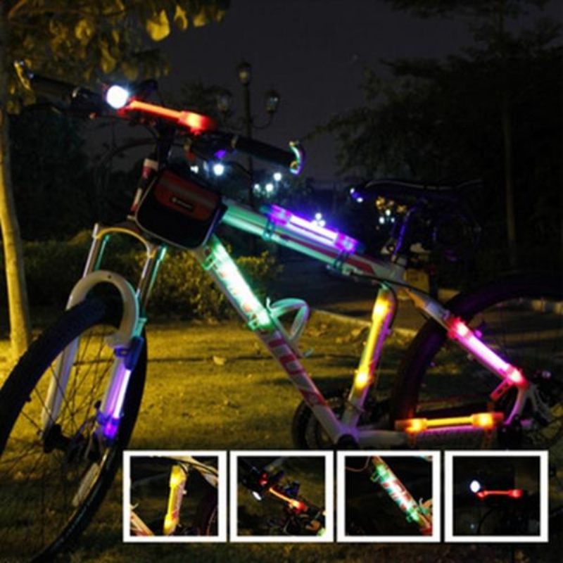 Led Bljeskajuće Svjetlo Za Noćnu Vožnju Bicikla Upozorenja Za Vanjsko Sigurnosno