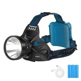 P70 Led Svjetiljka Za Glavu 90° Podesiva U 4 Načina Usb Punjiva Profesionalna Reflektor Lov Kampiranje Ribolov