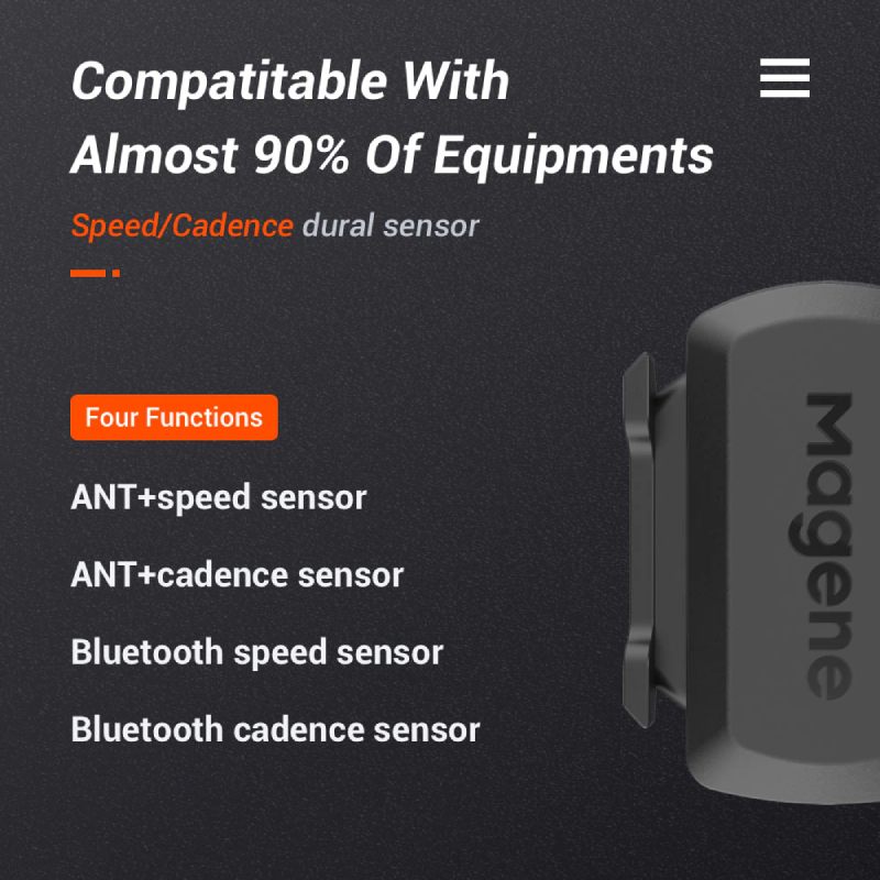 Računalo Za Bicikl Senzor Brzine Kadence Ant+ Bluetooth Mjerač Za Garmin
