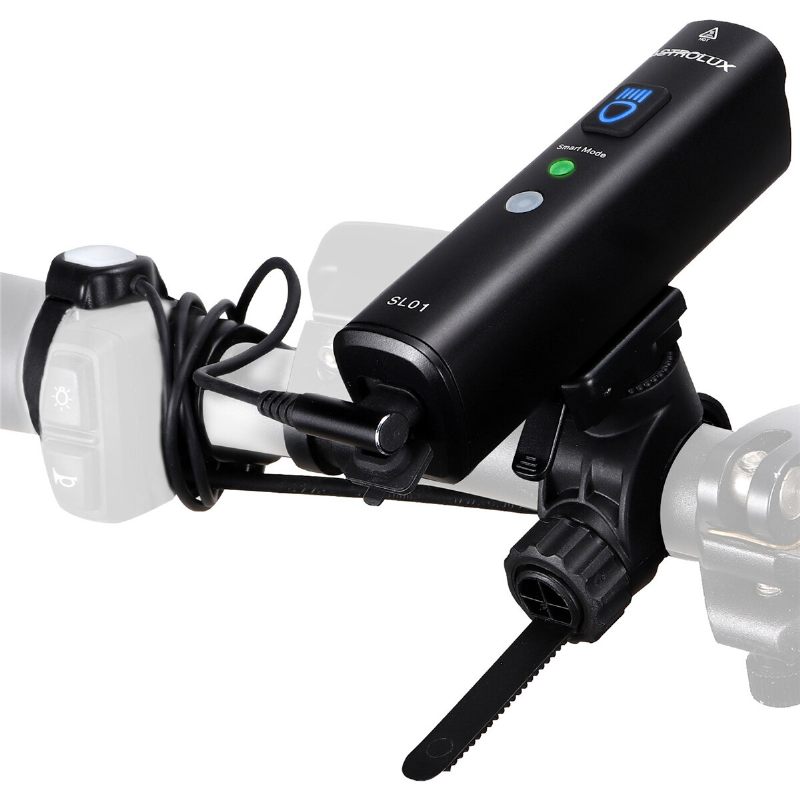 Sl01 1000lm Svjetlina I Vibracija Pametna Senzorska Svjetiljka Za Bicikl Baterijska Cycle Headlight Type-c Usb Punjivo Vodootporno Prednje Svjetlo Za Električni Skuter Mtb