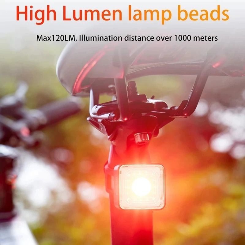 Svjetlo Za Bicikl Lumen Vodootporno Stražnje I