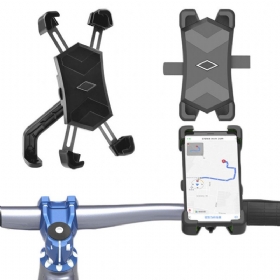 Telefonski Držač Za Bicikl S 4 Kandže S Automatskim Zaključavanjem 360° Podesiv Biciklistički Univerzalni Gps Stalak Za Mtb Bicikle Motocikle