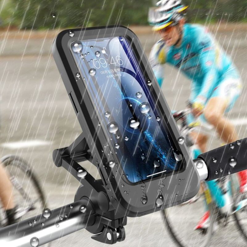 Univerzalni Sklopivi Motociklistički Držač Za Telefon 360° Rotirajući Vodootporni Magnet Za Upravljač Bicikla Postolje Za Torbu Za Montažu Na Mobilni Od 6.7 Inča