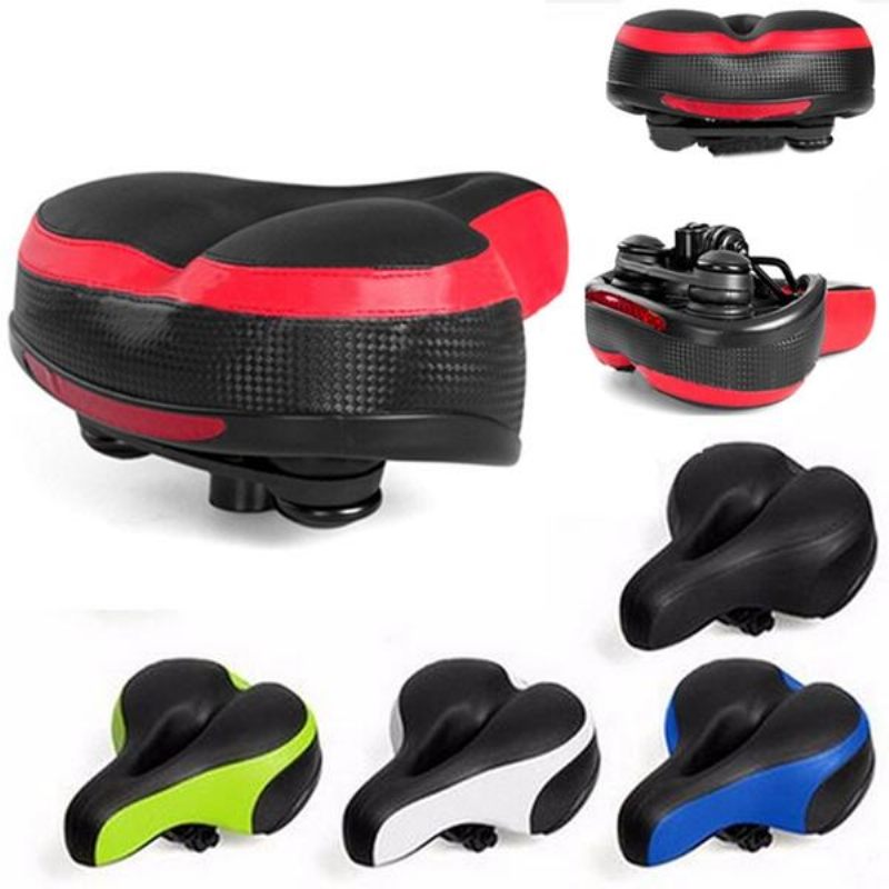 Wide Big Bum Road Mtb Bike Saddle Jastuk Za Sjedalo Bicikla Otporan Na Udarce I Reflektor