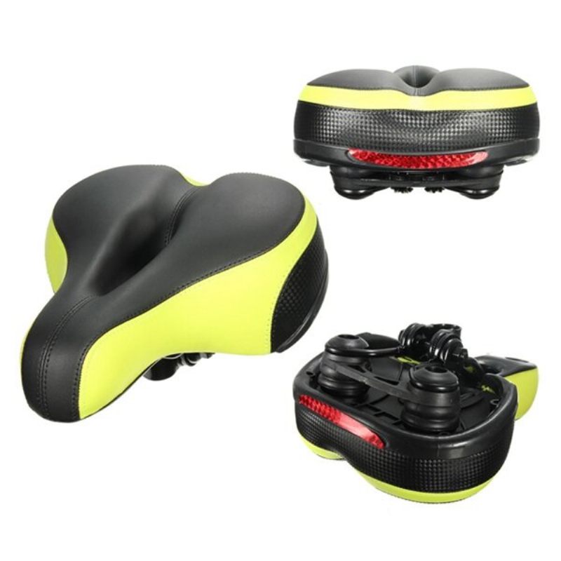 Wide Big Bum Road Mtb Bike Saddle Jastuk Za Sjedalo Bicikla Otporan Na Udarce I Reflektor