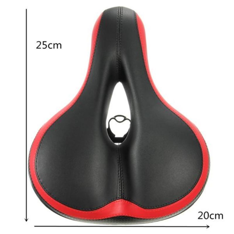 Wide Big Bum Road Mtb Bike Saddle Jastuk Za Sjedalo Bicikla Otporan Na Udarce I Reflektor