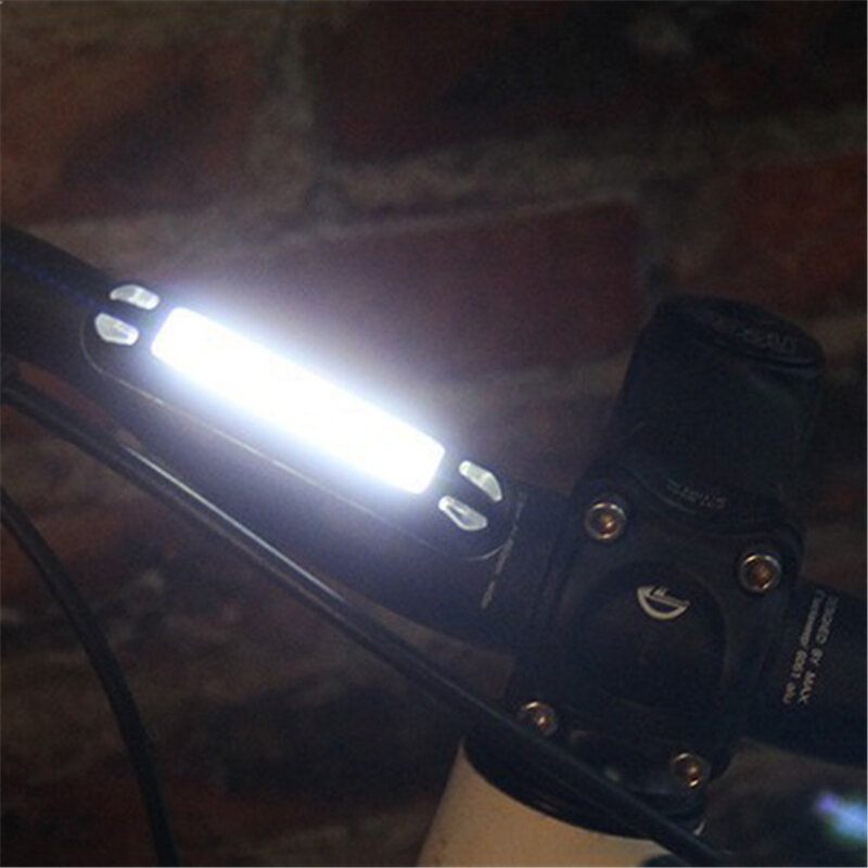 Xanes 2 U 1 500 Lm Bicikl Usb Punjivo Led Svjetlo Za Stražnje Ultralako Noćno Upozorenje