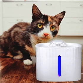 Bakeey 3l Pojilica Za Kućne Ljubimce Led Svjetleća Vizualna Automatska Za Cirkulaciju Vode Za Pse Potrepštine Za Mačke