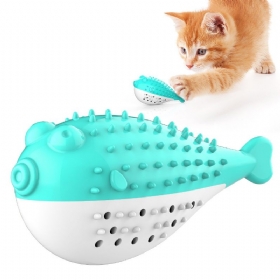 Cat Interactive Fish Toy Catnip Četkica Za Zube