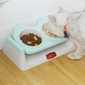 Dvostruke Zdjelice Za Kućne Ljubimce Hranilica Za Vodu Za Mačke Posuda Za Hranu Za Pse Posuđe Za Hranjenje Štenaca