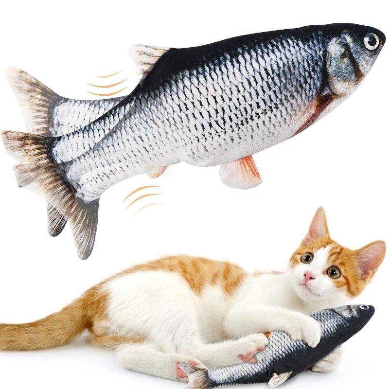 Floppy Fish Cats Interaktivne Pokretne Igračke Mačje Metvice