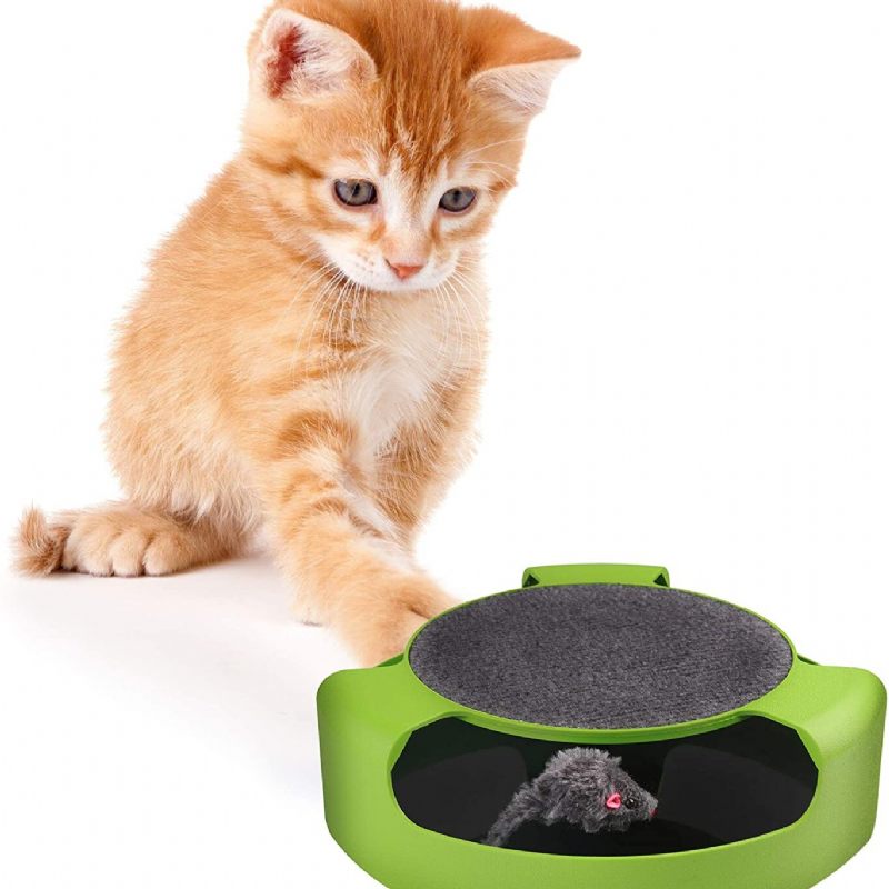 Interaktivne Igračke Mačka Trčanje Miševi Podloga Za Grebanje