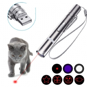 Outerdo Cat Light Igračke Za Mačke Za Pse Indoor Outdoor Interactive Cat Toys Pointer Cat Toy Punjive Za Za Vježbu Hvatanja