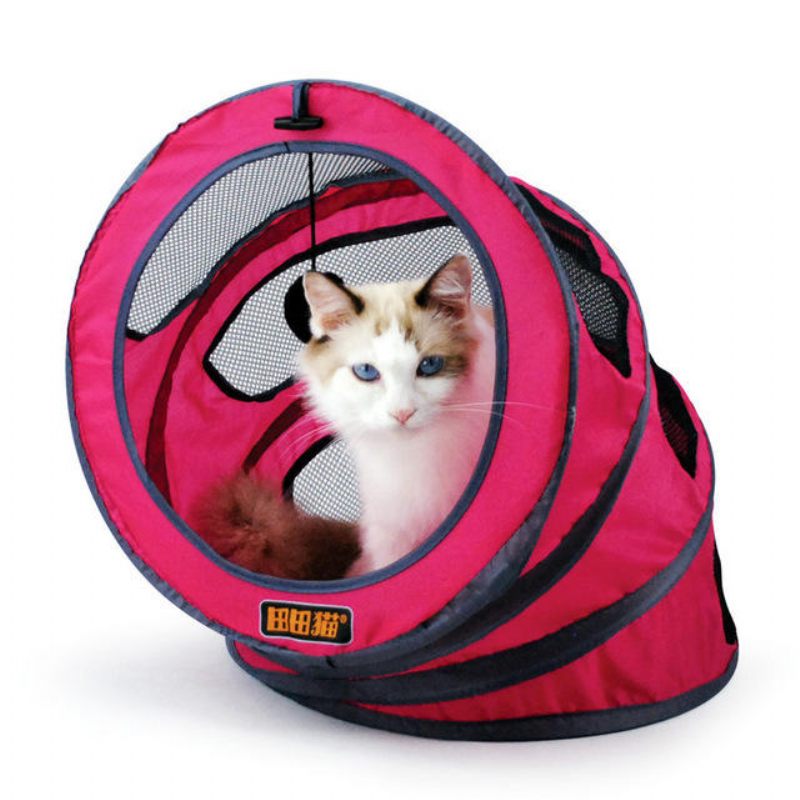 Sklopiva Spirala Za Pohranu Pet Cat Tunnel Toys Prozračna Igračka Za Treniranje Kućnih Ljubimaca Funny Cat House