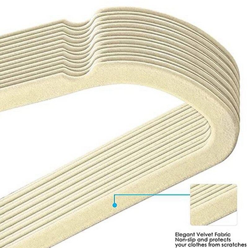 Dječje Baršunaste Vješalice Neklizajuće Za Odjeću