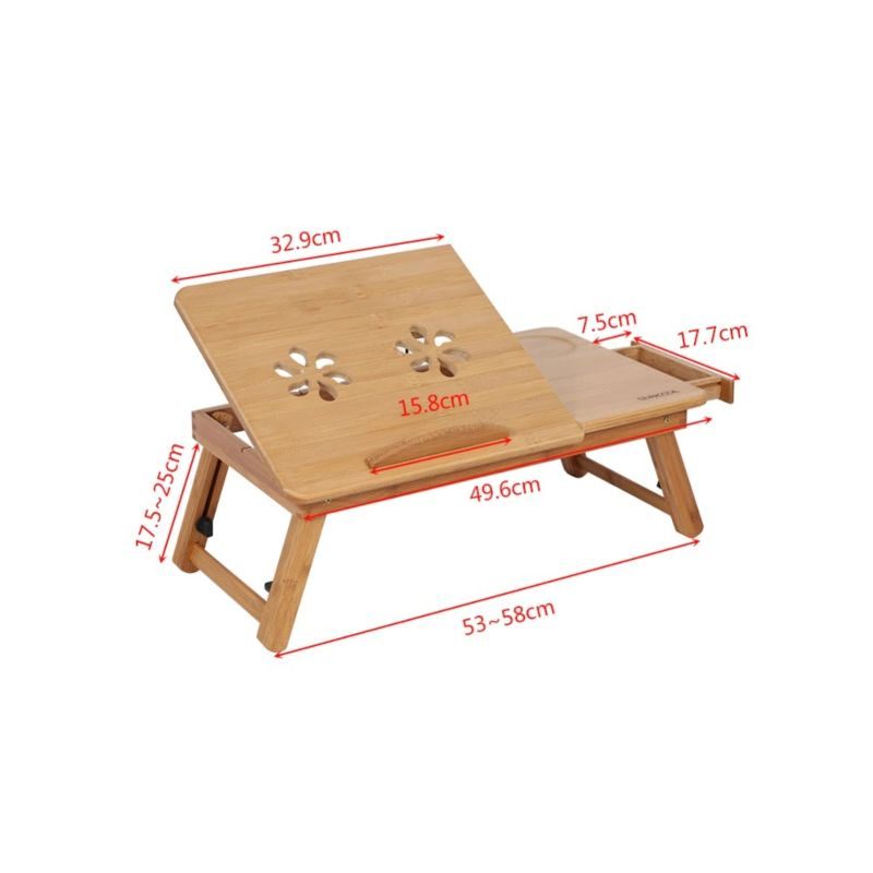 Lap Desk Bamboo Adjustable Spavaonica